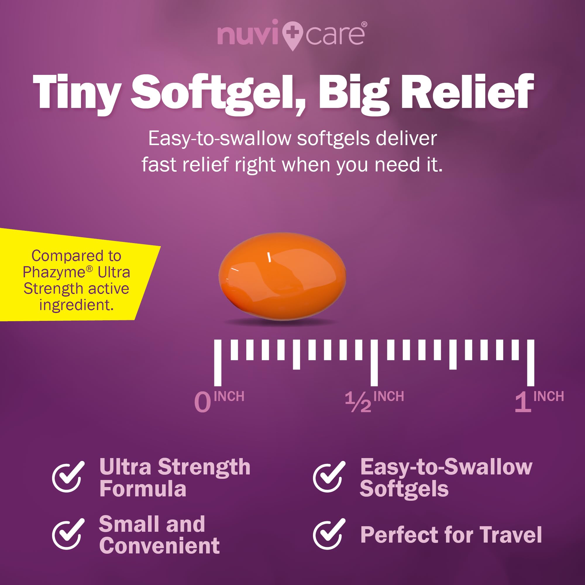 PHAZYM active ingredient comparison label on NUVICARE bottle