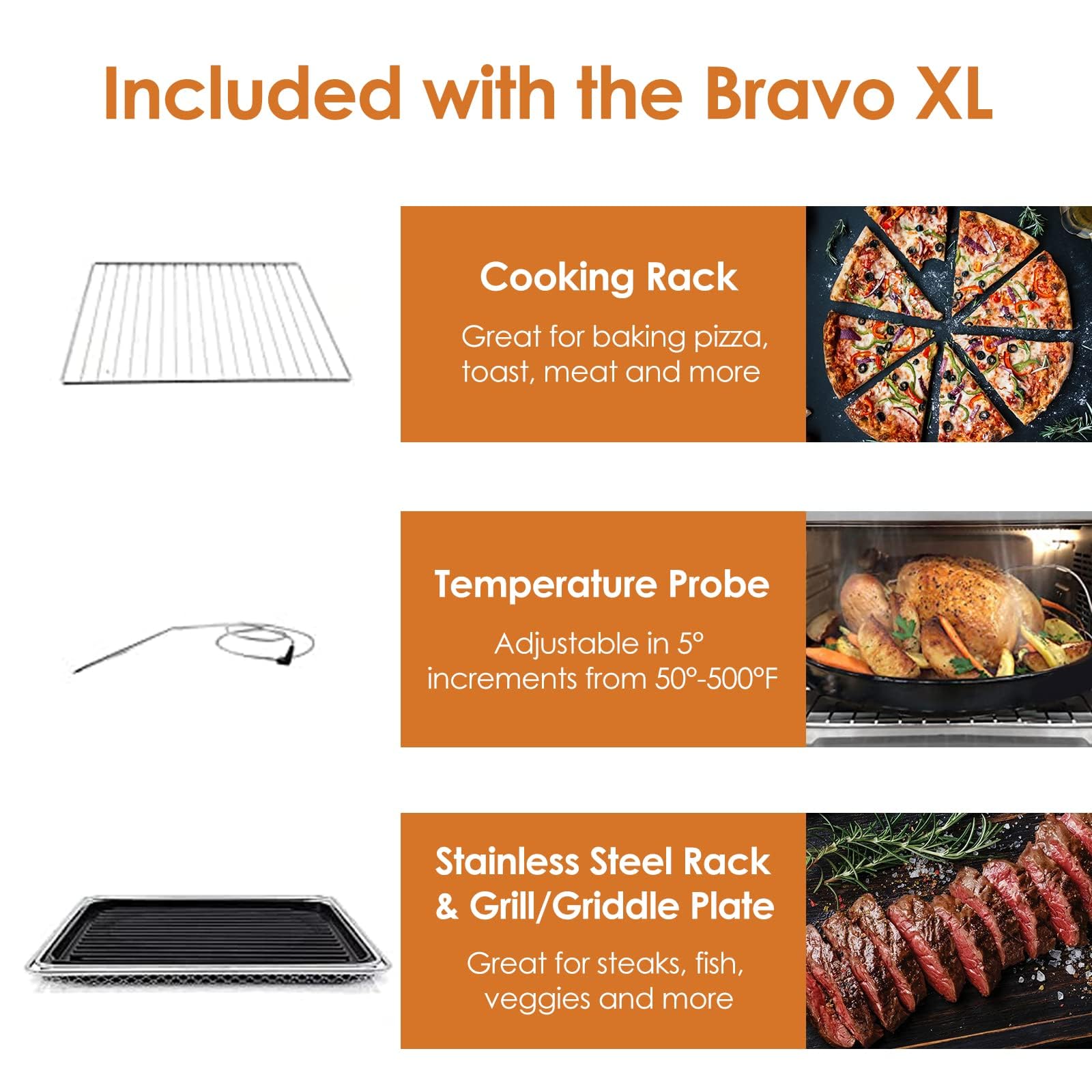 Nuwave Bravo XL 112-in-1 versatility feature