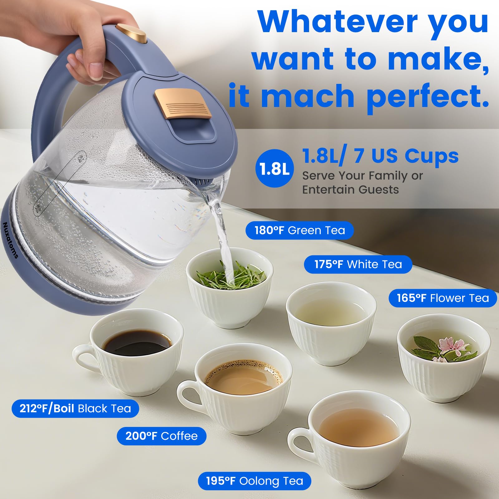 Boil dry protection feature on Nuxatoms kettle