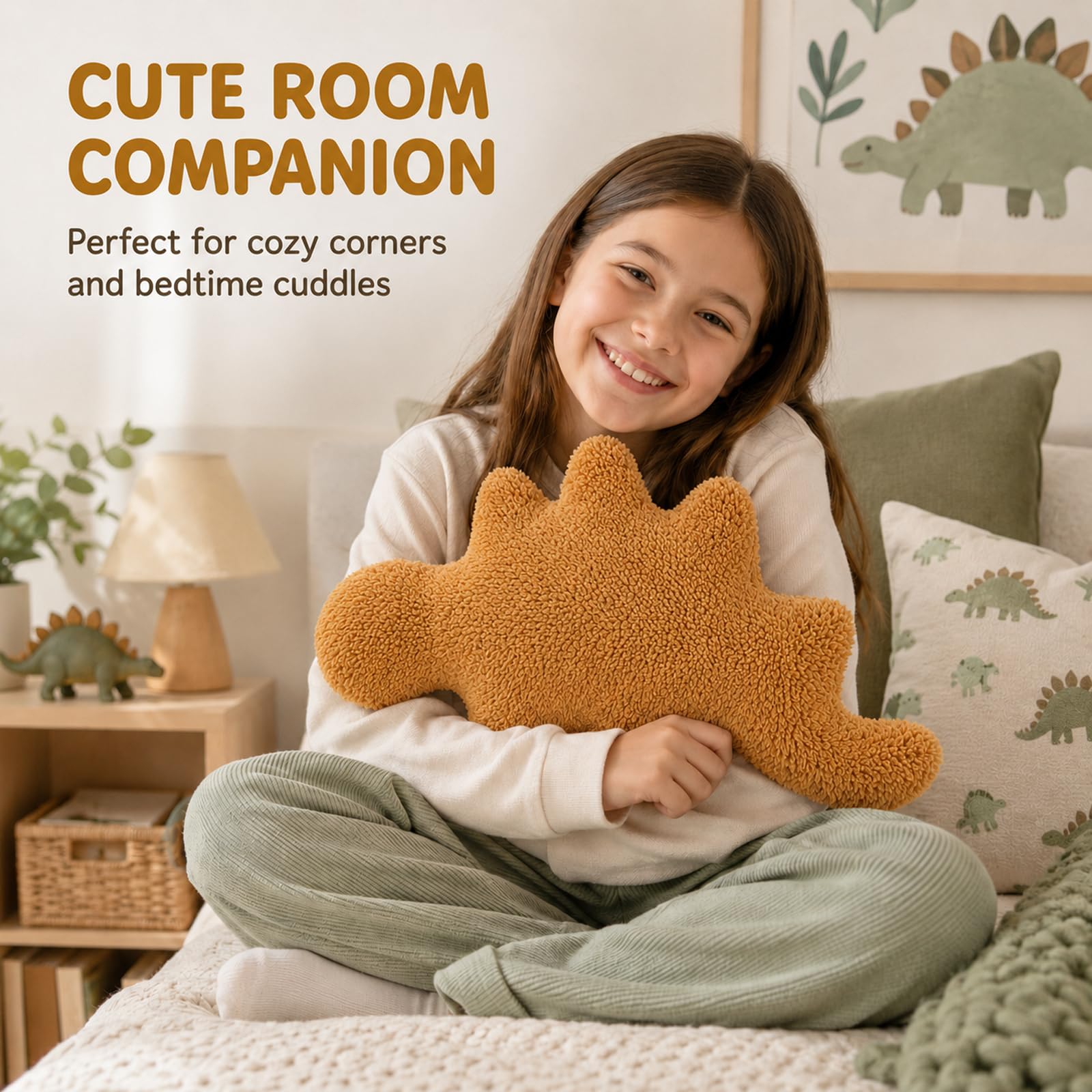Dino Nugget Pillow Plush ideal birthday gift for dino lovers