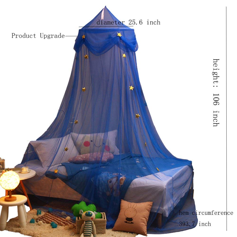 Canopy netting for crib to queen size beds product image