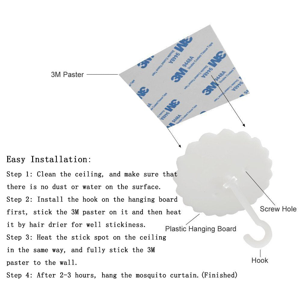 Single twin full queen size bed canopy blue image
