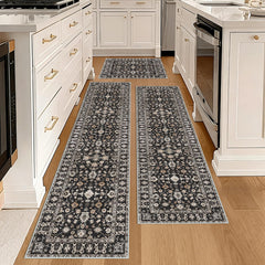 Machine washable NYZEL rug 48 x 48 short pile