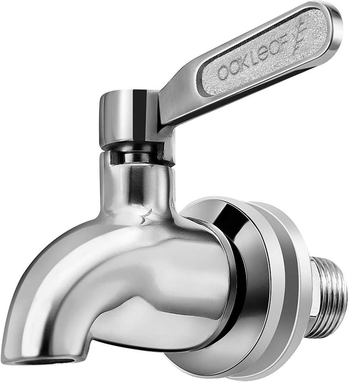 Oak Leaf beverage dispenser spigot stainless steel