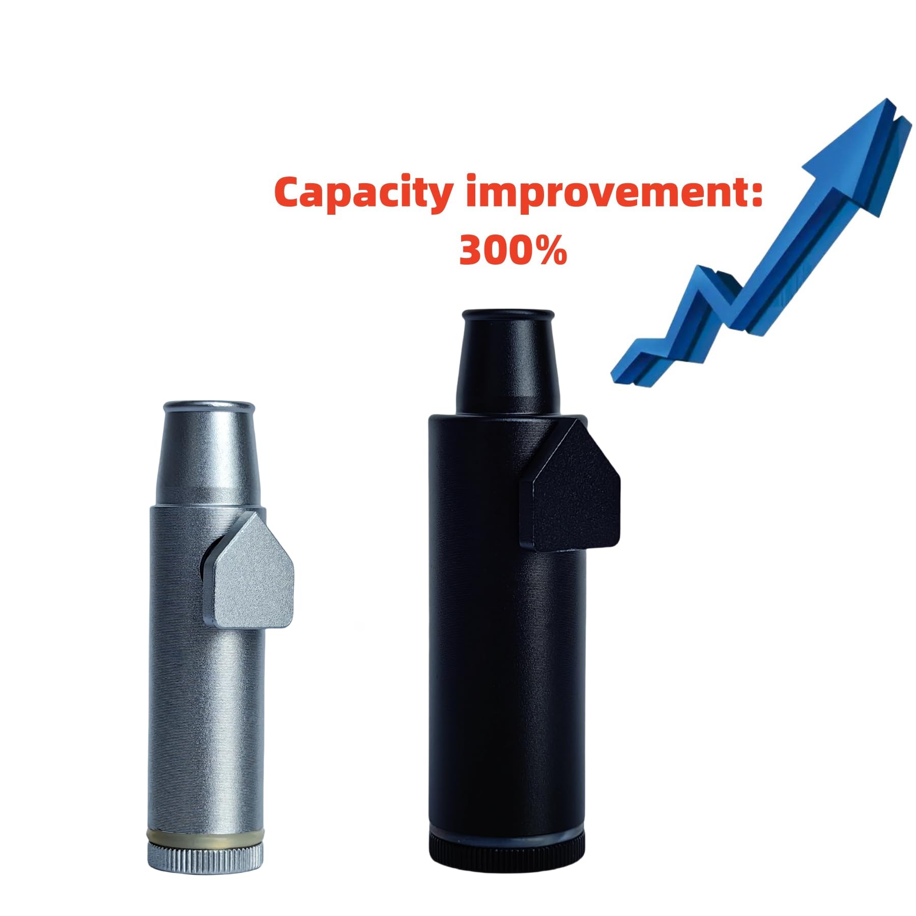 OakMsOik metal leak-proof bottle silver small capacity