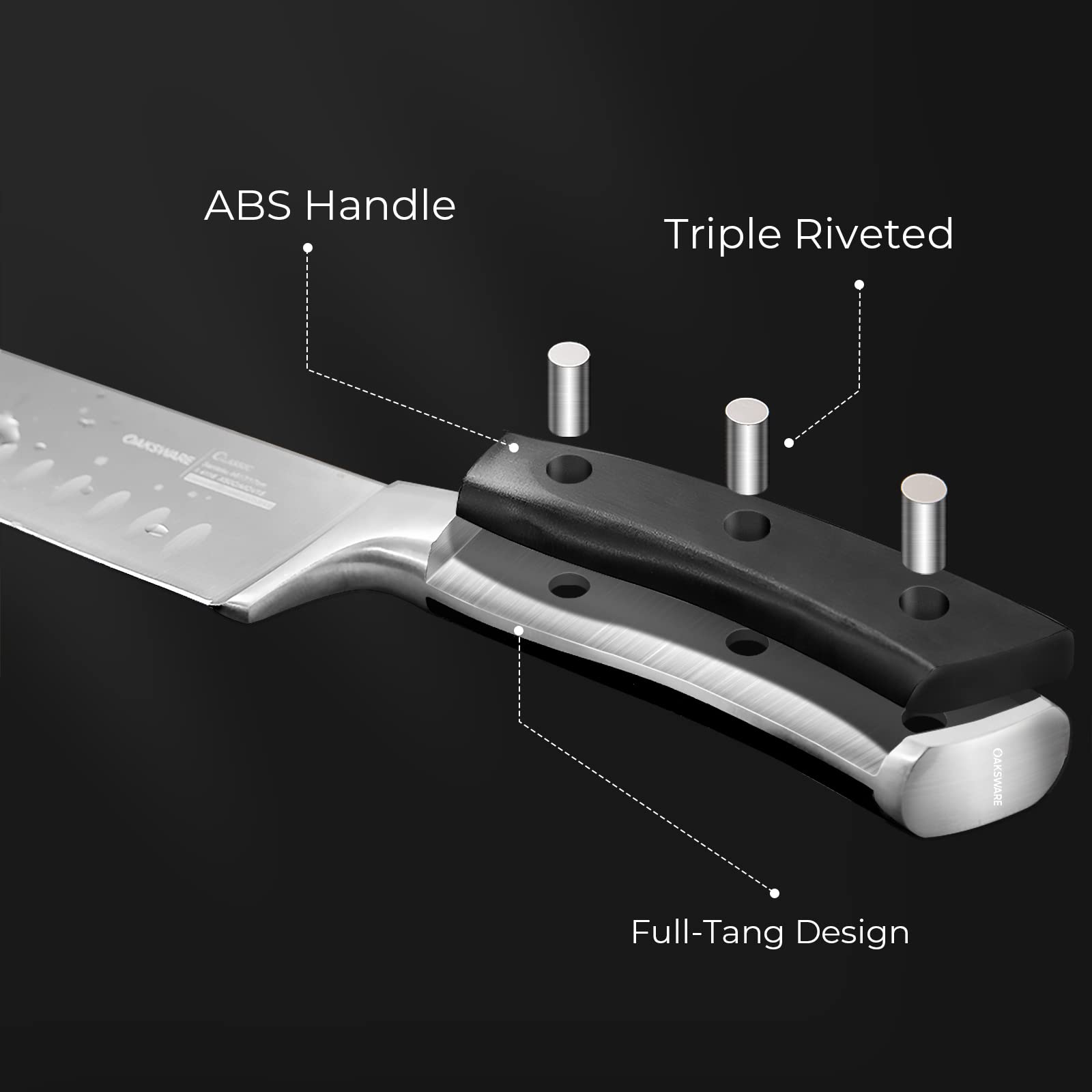 Storage options like knife blocks or strips