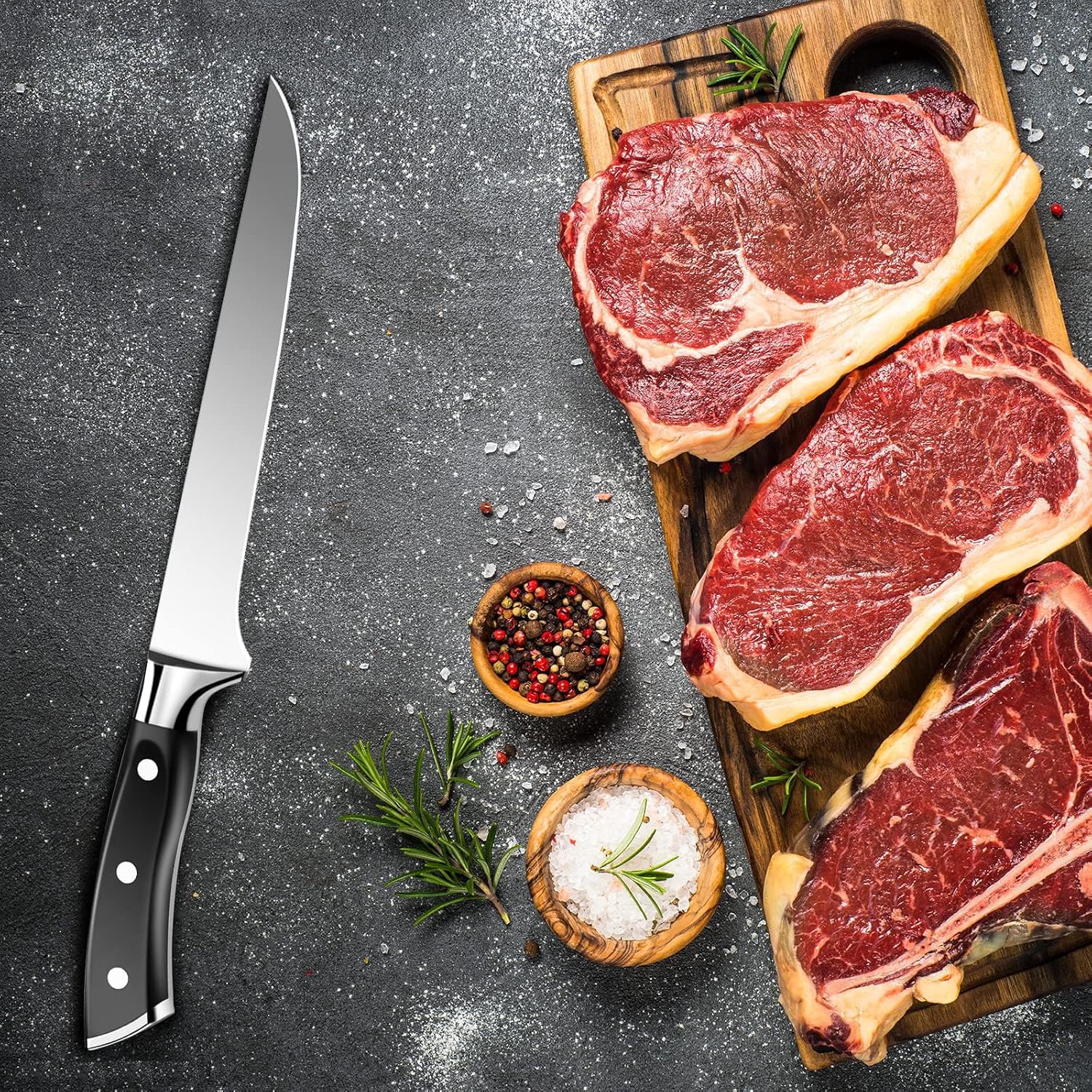 BBQ prep and brisket trimming with OAKSWARE Pro Boning Knife