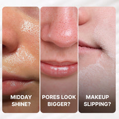 OBgE Oil Control Finisher translucent setting powder swatch