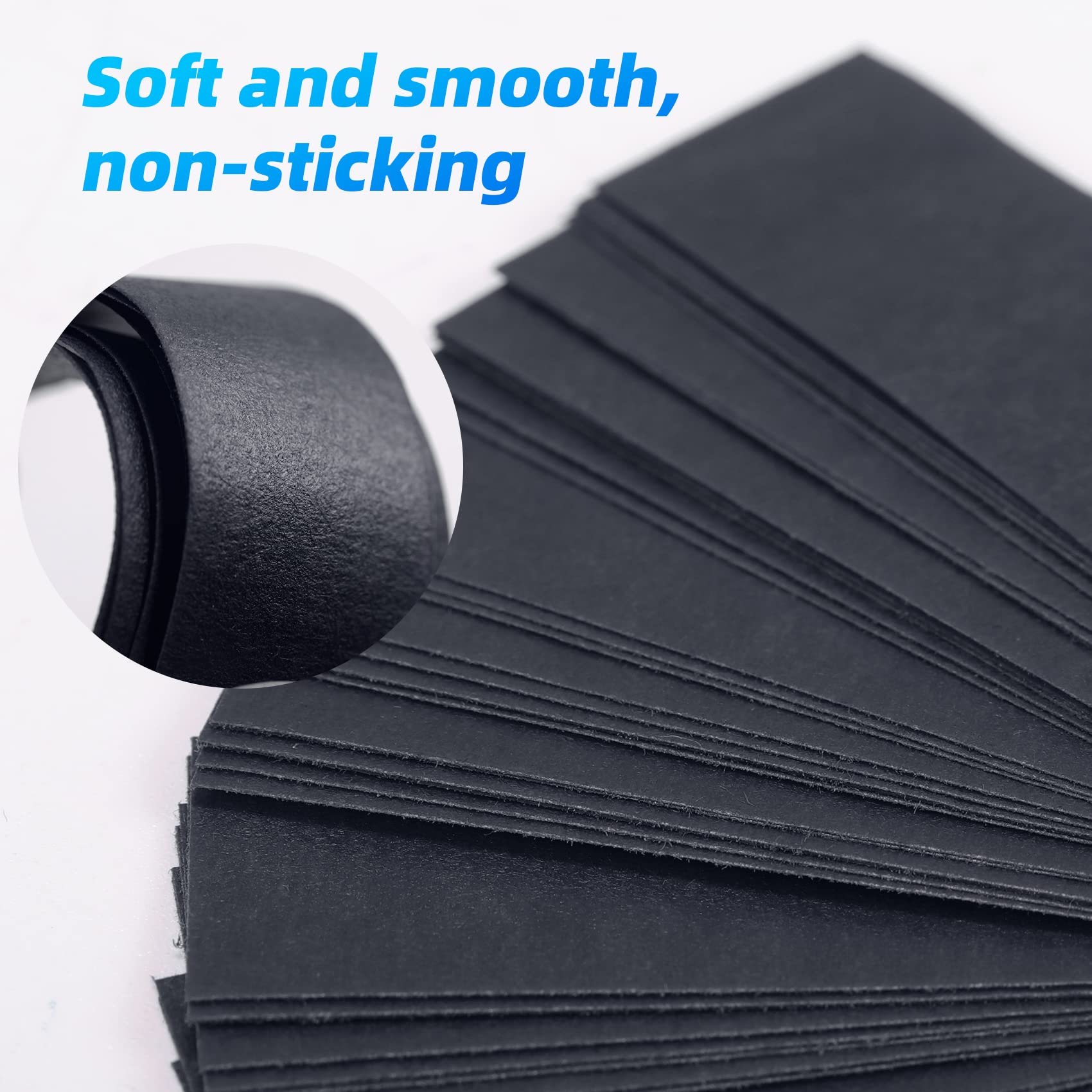 Articulating paper used on denture contact points