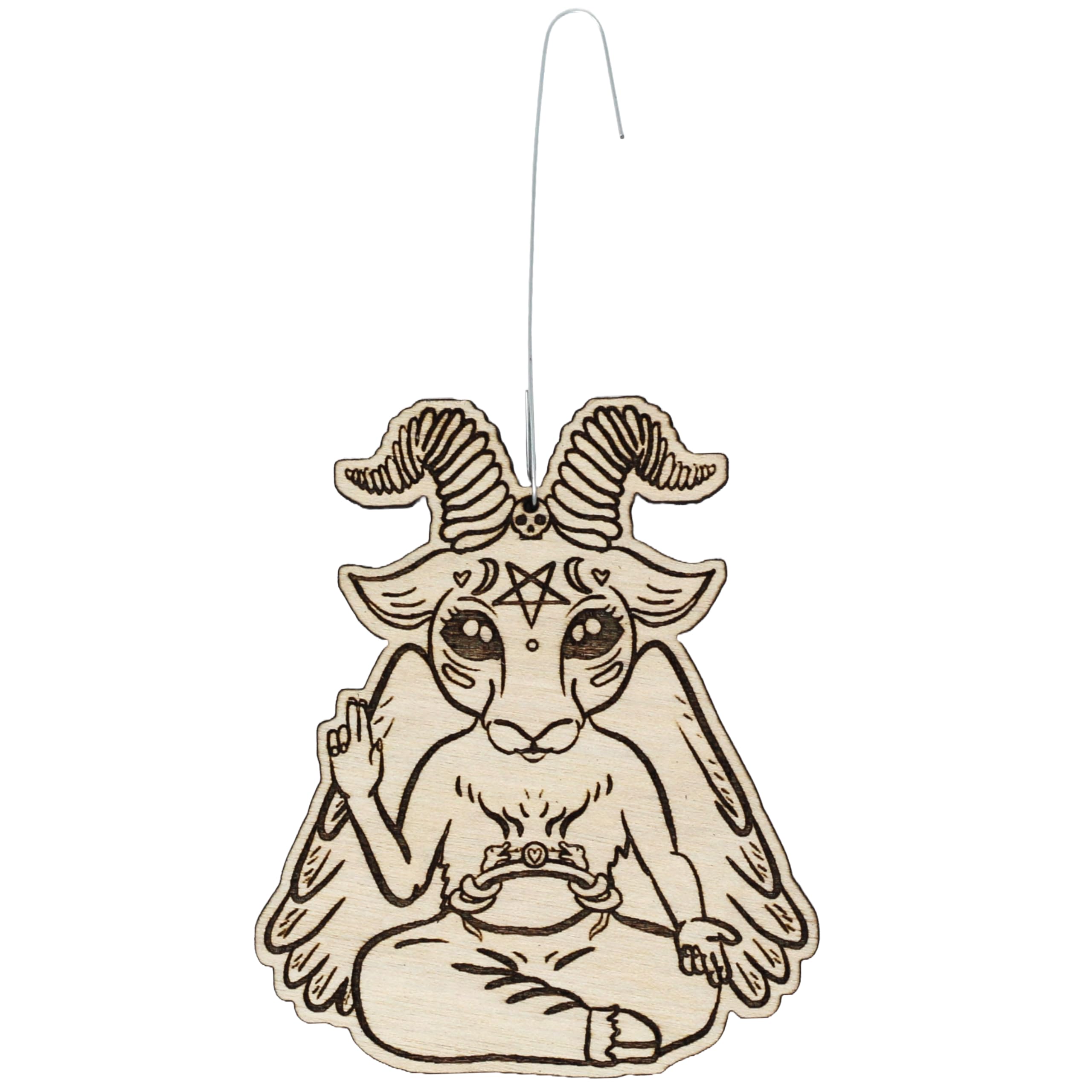 Customizable ornament magnet option and backing for essential oil