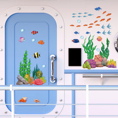 Various sizes ocean life magnets for doors and metal surfaces