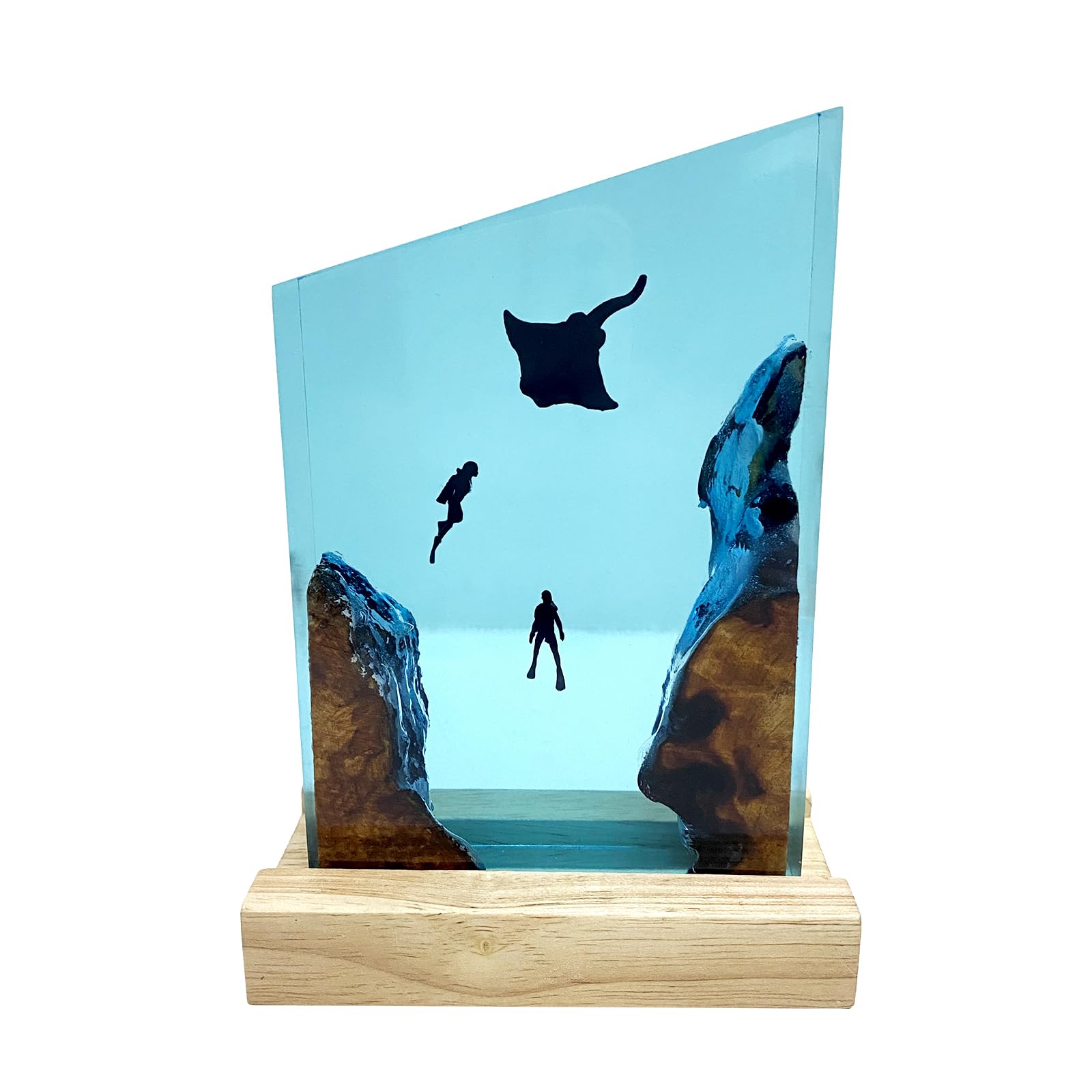 Ocean landscape night light USB powered