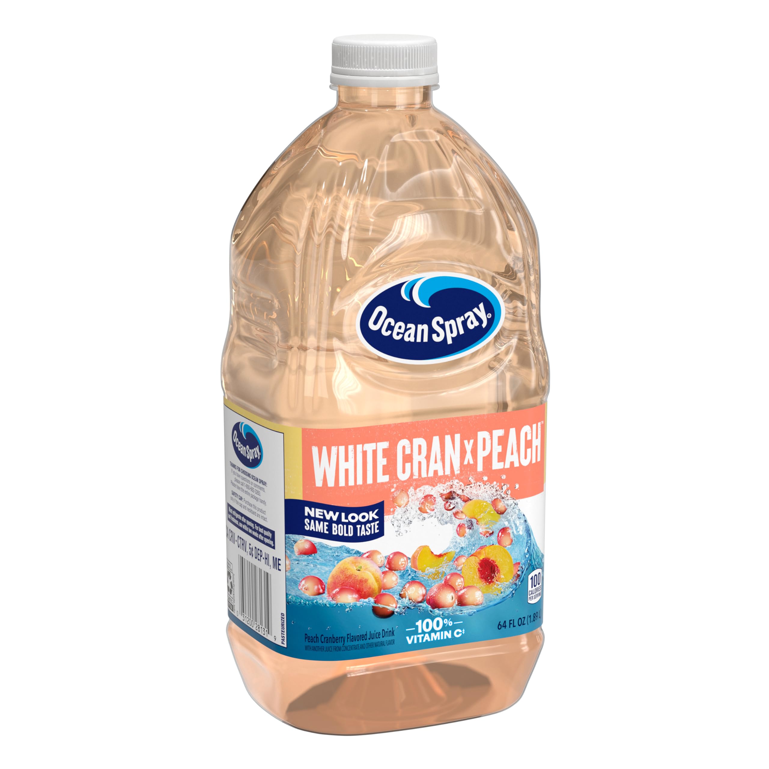 Ocean Spray Cran-Peach juice drink 64 oz container