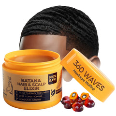 Ocean View Deep Waves Pomade 4 oz jar for 360 waves