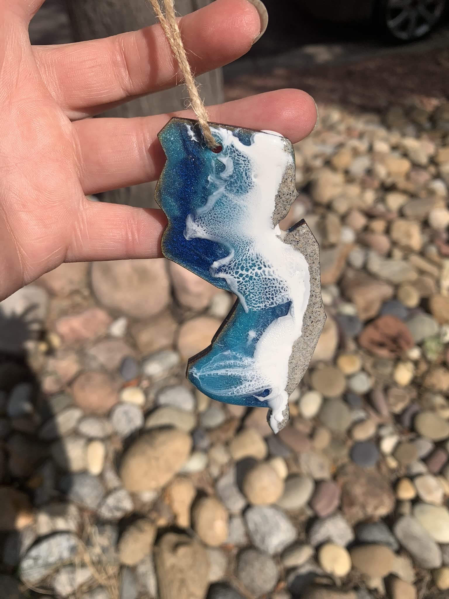 Handmade in the USA 4 inch ornament