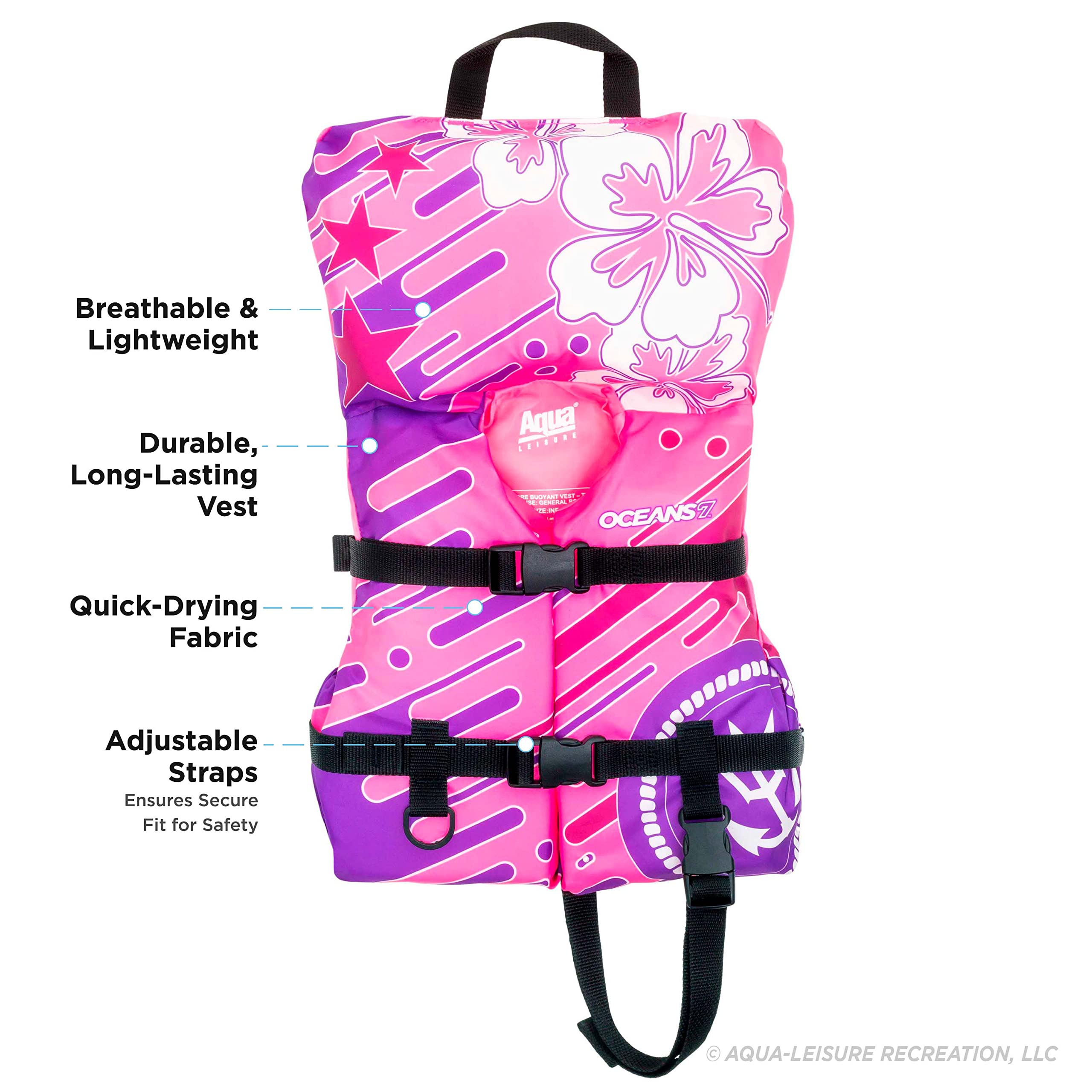 Infant size life jacket 8-30 pounds Oceans 7