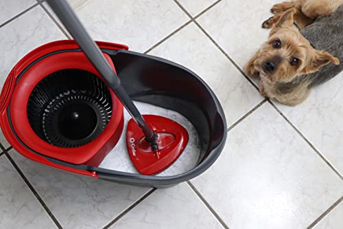 microfiber mop head for dirt lifting