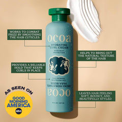 OCOA Beauty curl cream for curly hair and waves