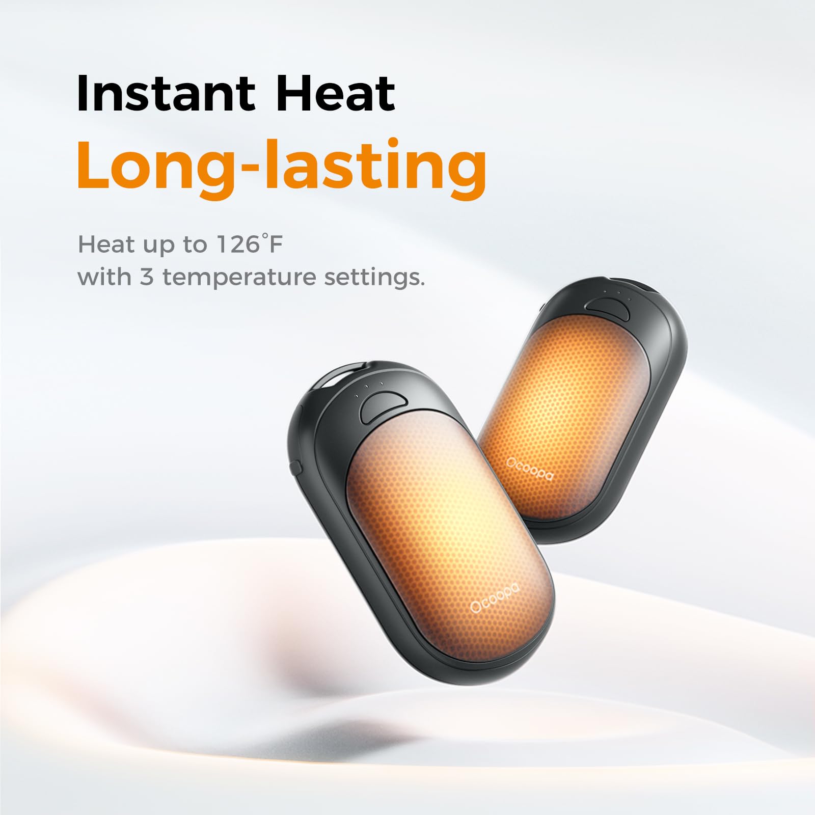 Magnetic UT3 Lite hand warmer two units for dual hand use