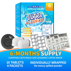 Descaling packets included in OCTPLAY kit