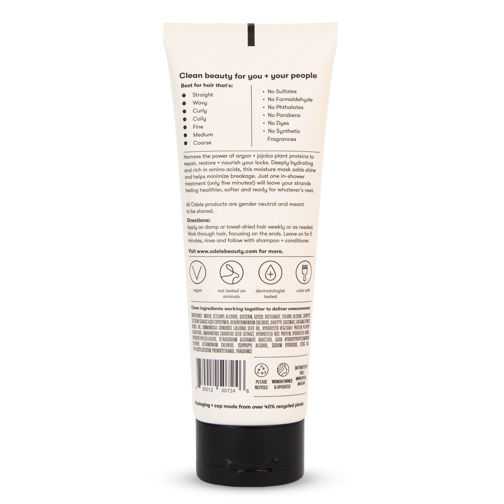 Fragrance notes oakmoss ylang ylang cucumber in mask