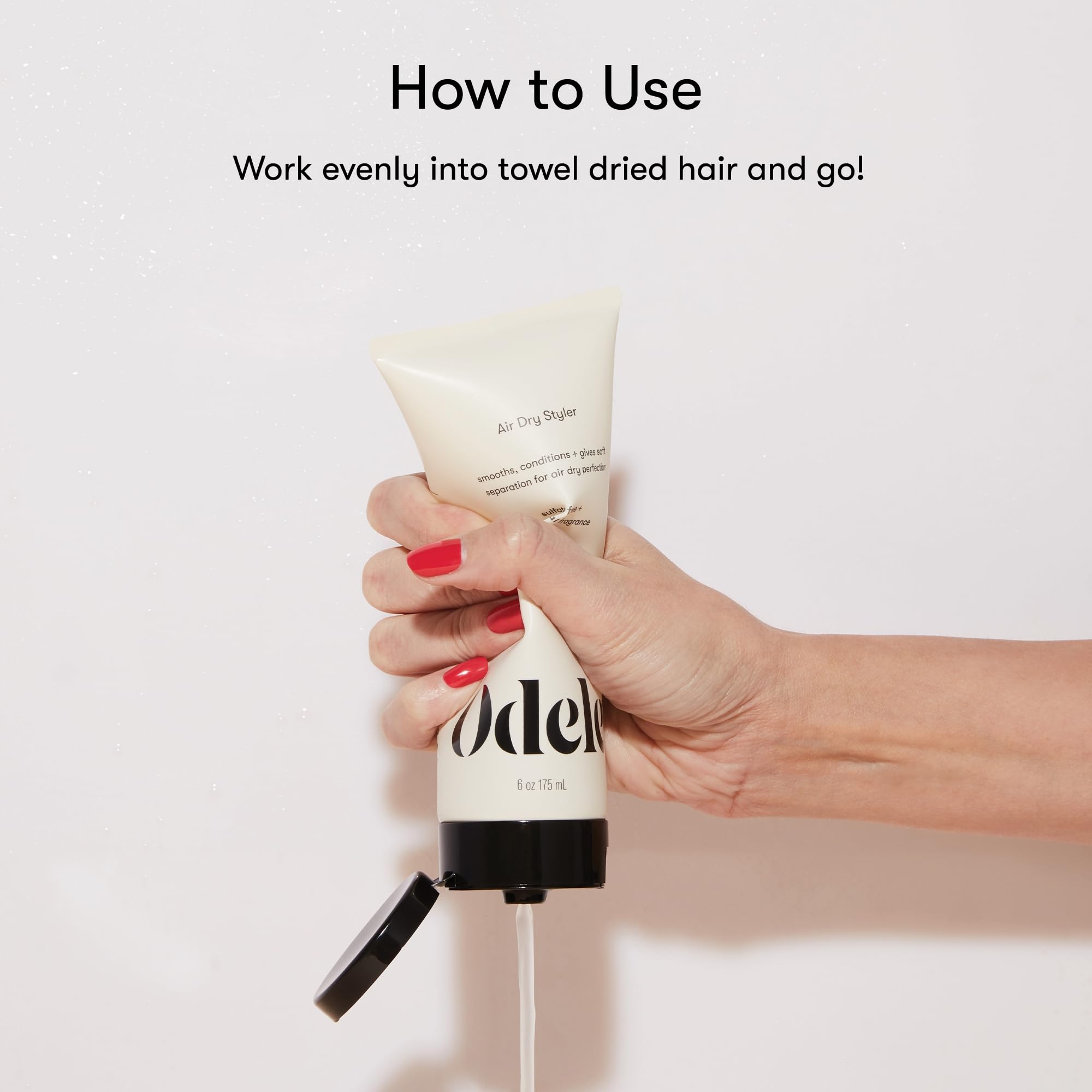 Vegan and cruelty-free Odele hair gel