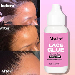 Odorless lace wig glue skin friendly formula