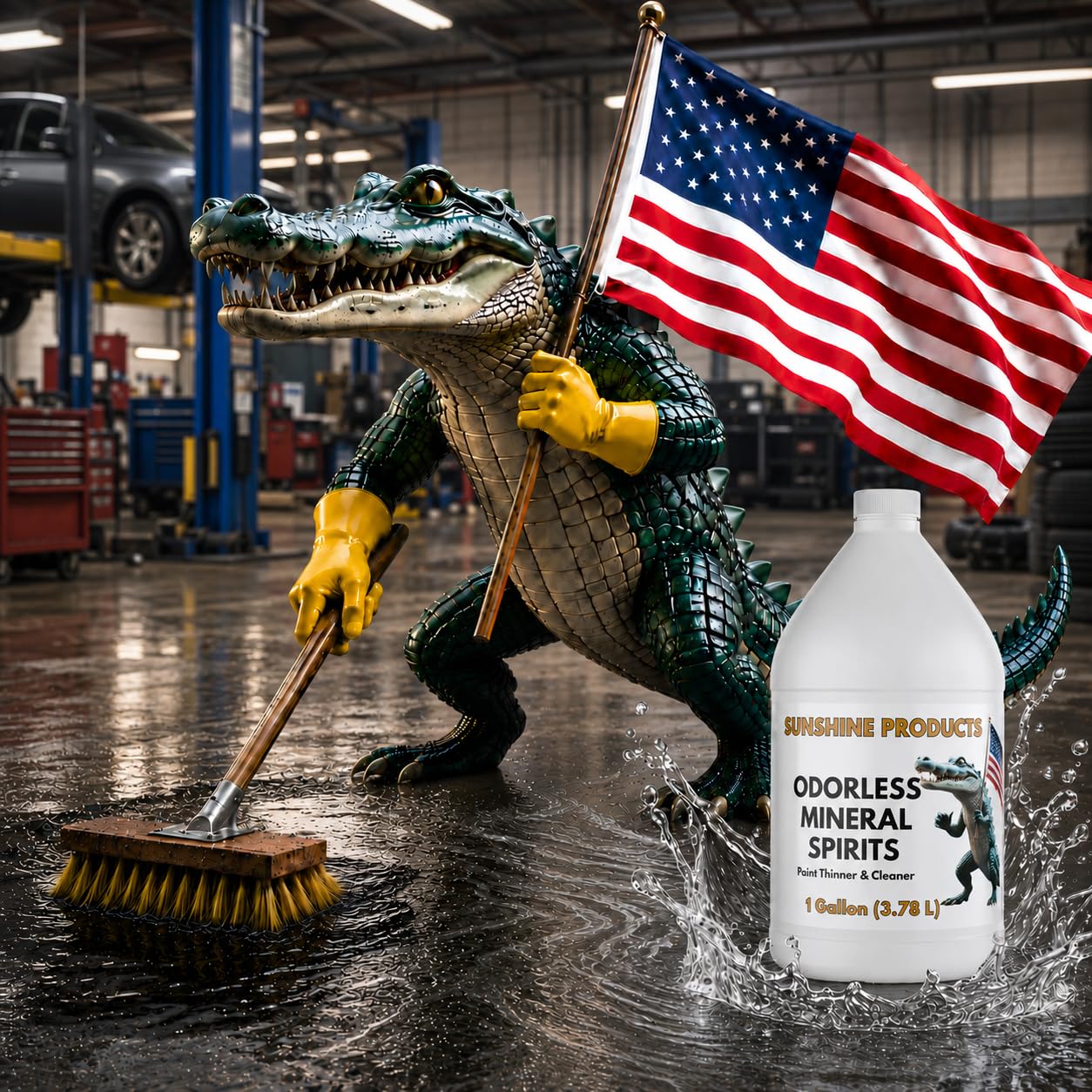Degreasing and solvent use Odorless Mineral Spirits