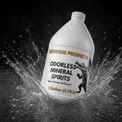 Oil-based coating thinning with Odorless Mineral Spirits