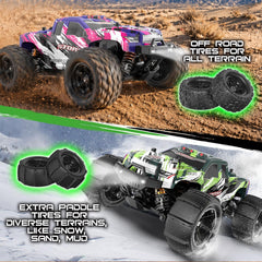 Brushed 380 motor RC car throttle feel image