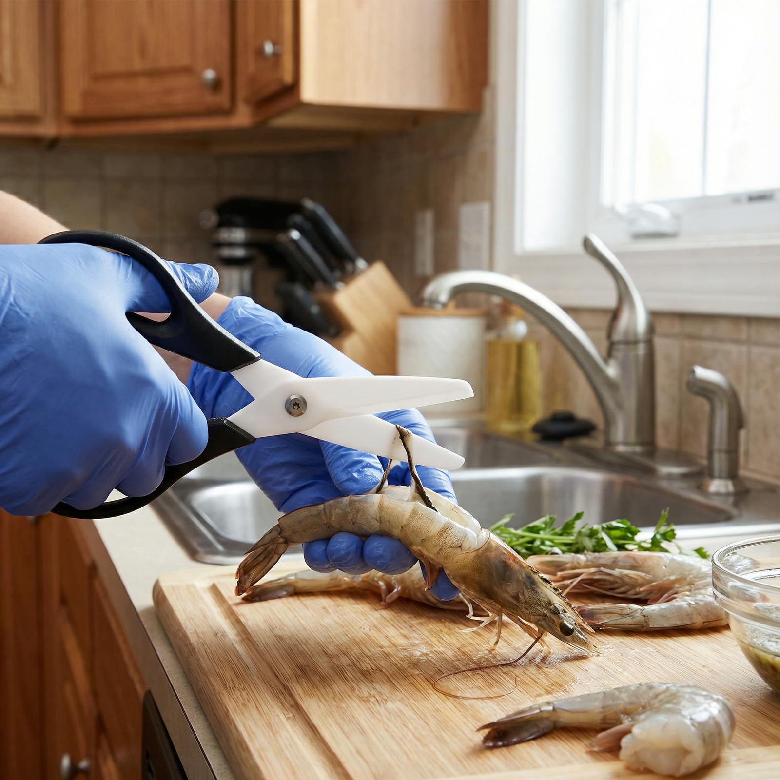 versatile ceramic kitchen scissors for tasks and crafts