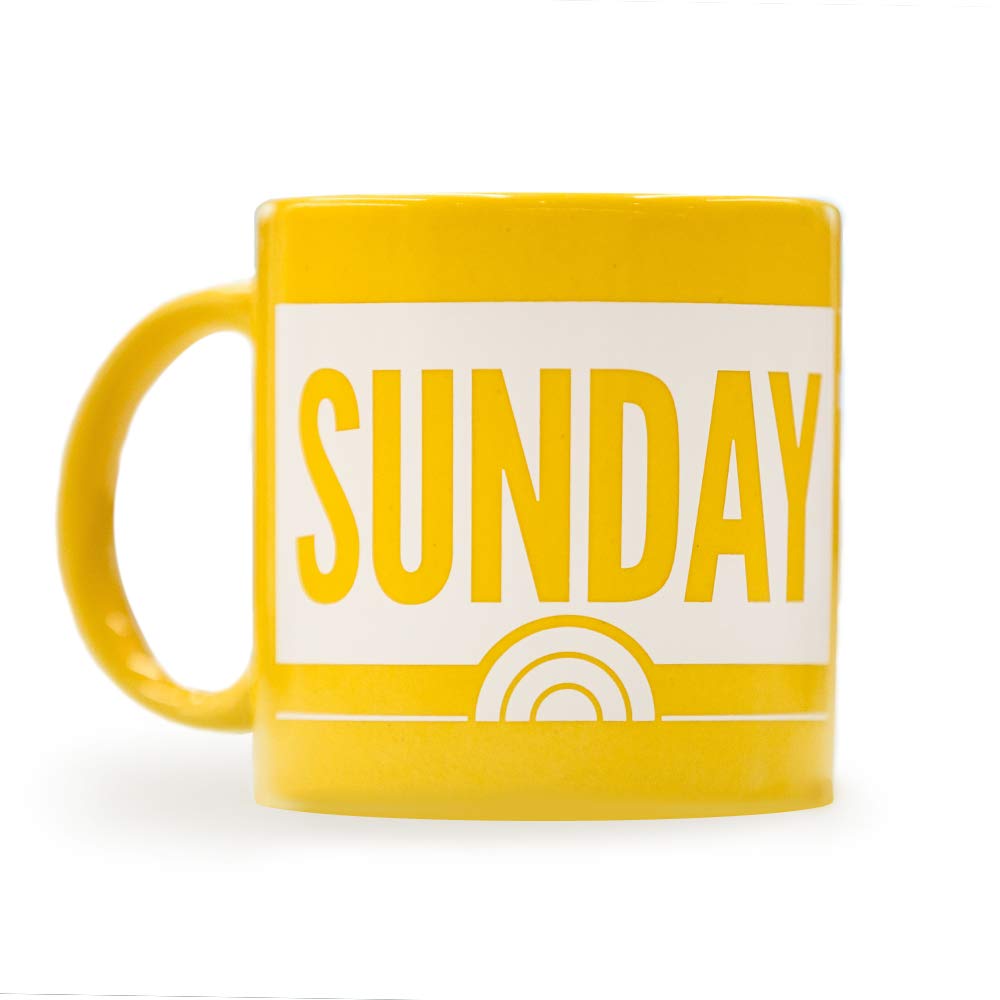 Gift ready NBC Sunday TODAY mug for fans
