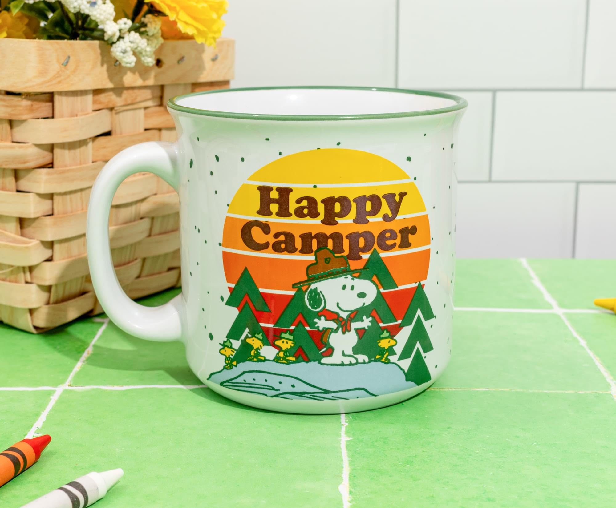 Large ceramic mug 20oz suitable for hot or cold drinks