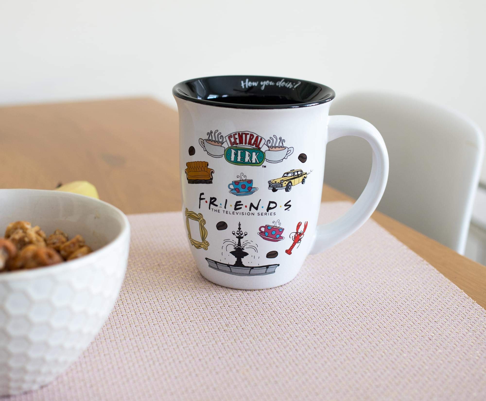 Friends themed mug suitable as a gift