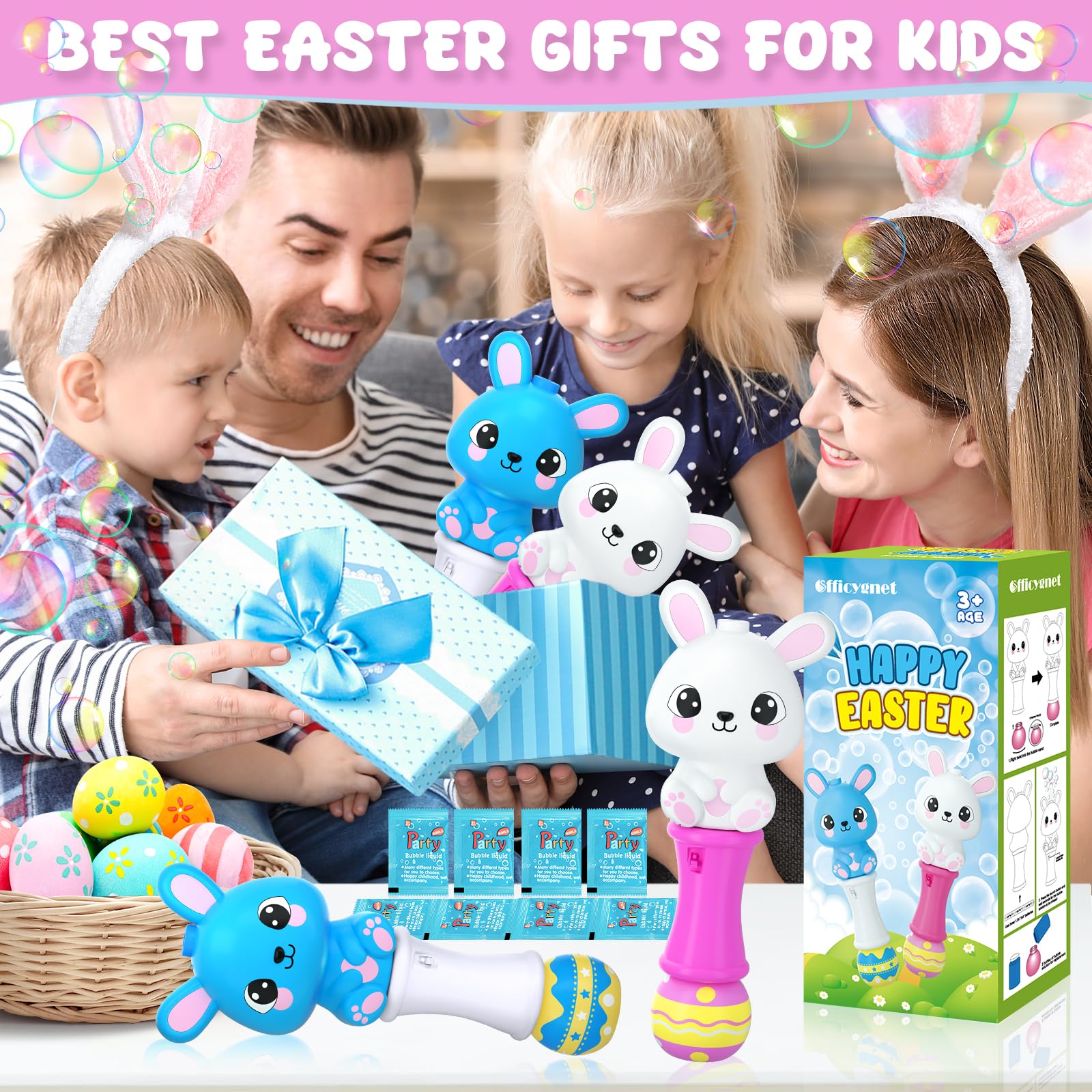 Kids bubble maker toy set by Officygnet
