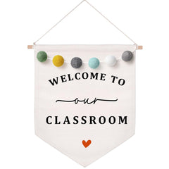 OFlyDesigns Classroom Door Sign Welcome Decor for elementary classrooms