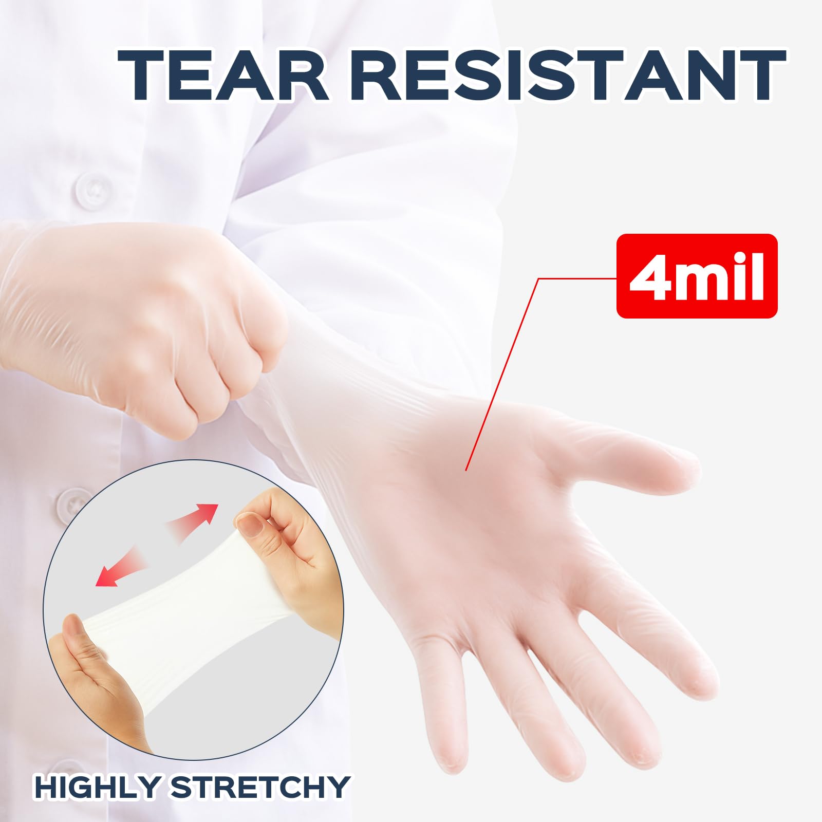 Oh! Trendy vinyl exam gloves anti-static for electronics work