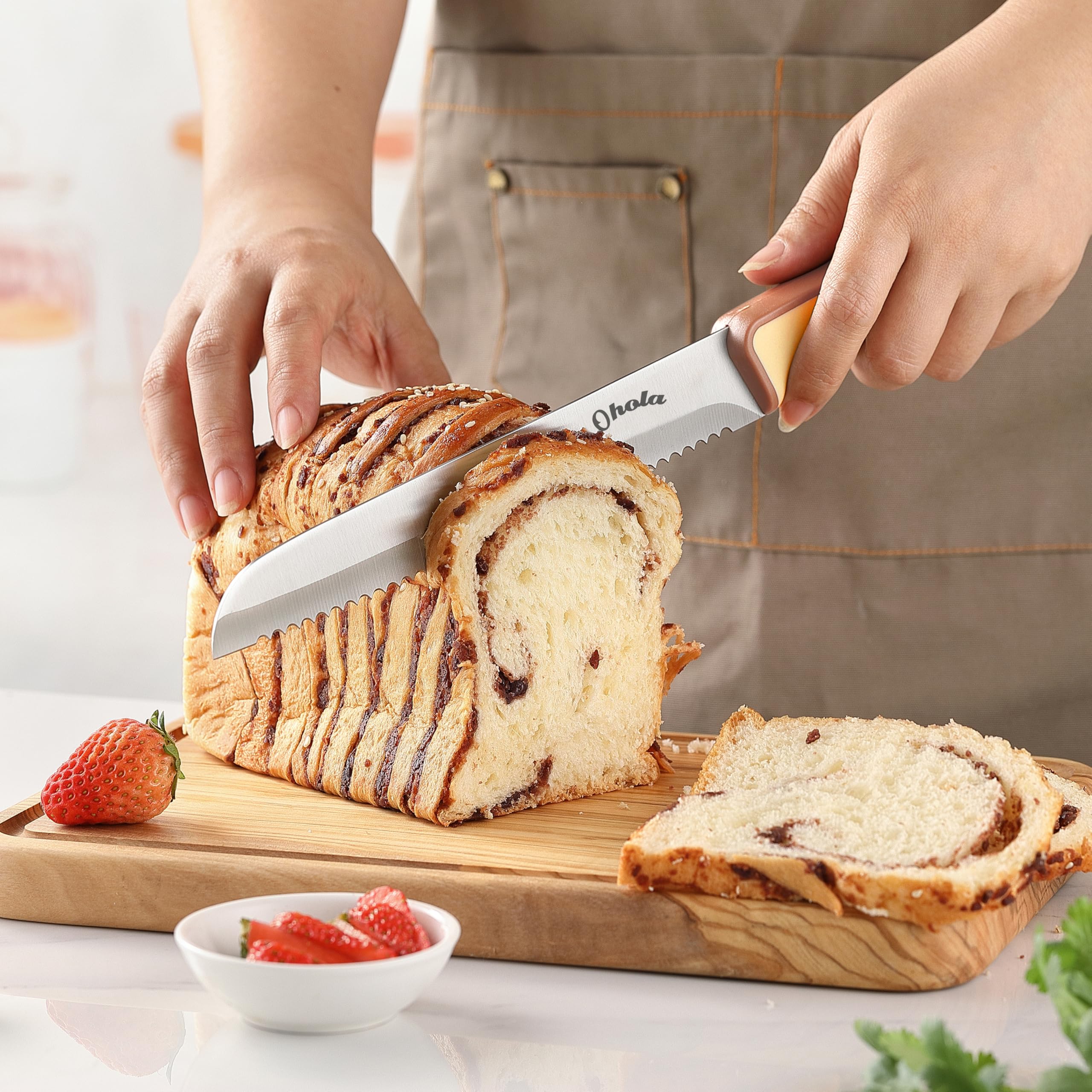 Ohola ergonomic 5 inch handle design