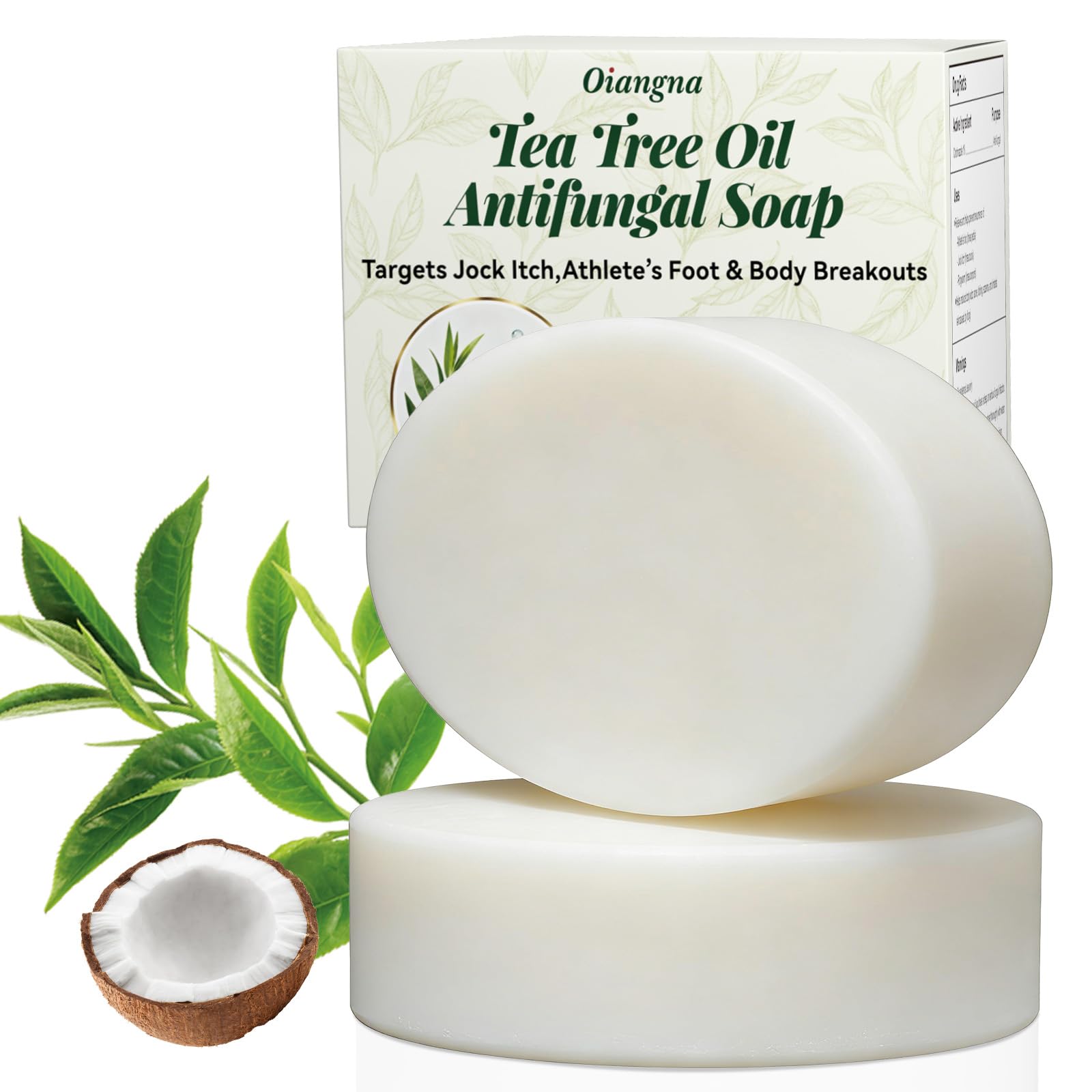Oiangna antifungal soap two-bar pack product image