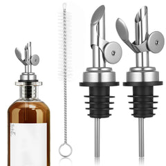 Oil dispenser spout set 2 pcs for kitchen
