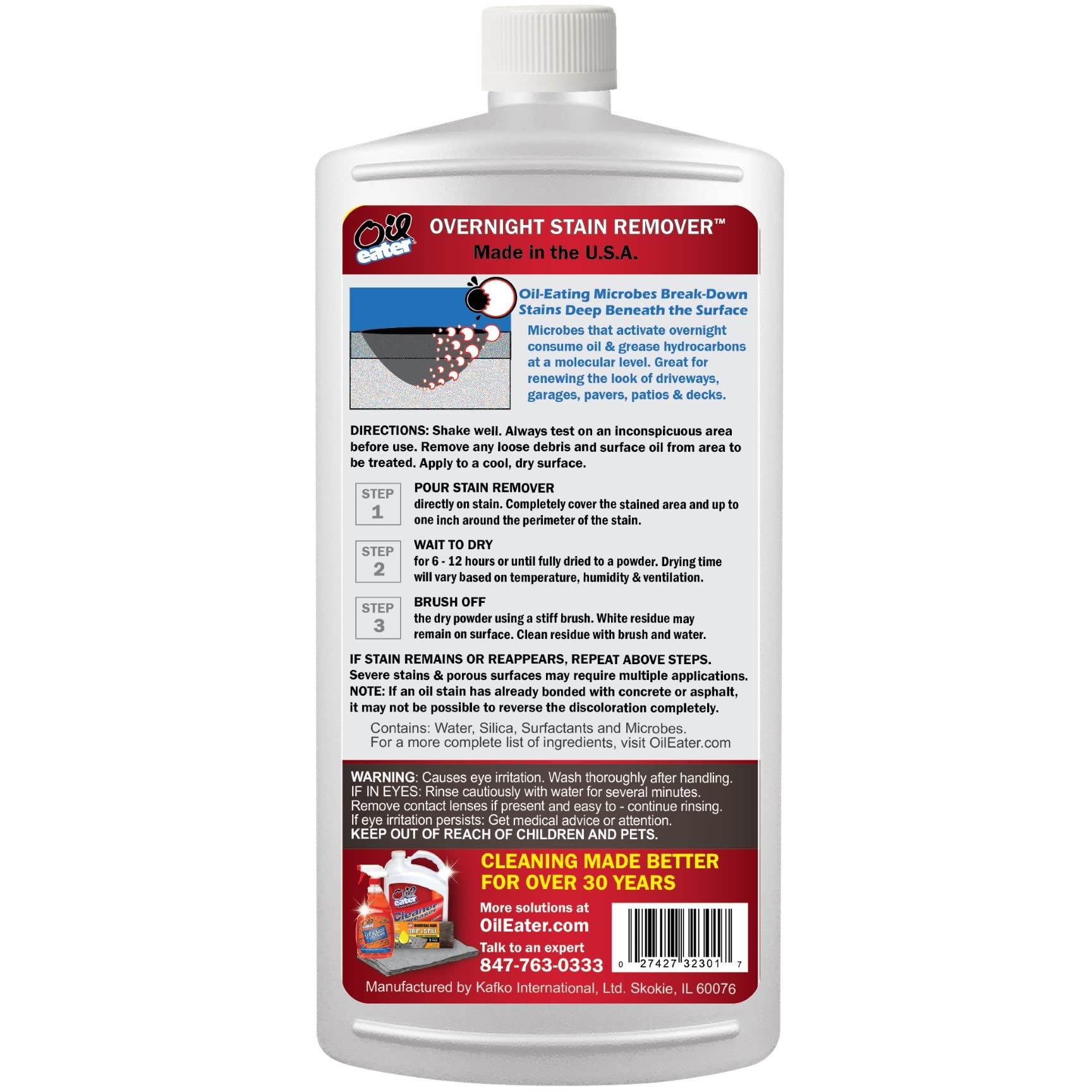 AOD3232301 bottle Overnight Stain Remover