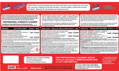 Oil Eater AOD5G35438 640 oz size label on bottle