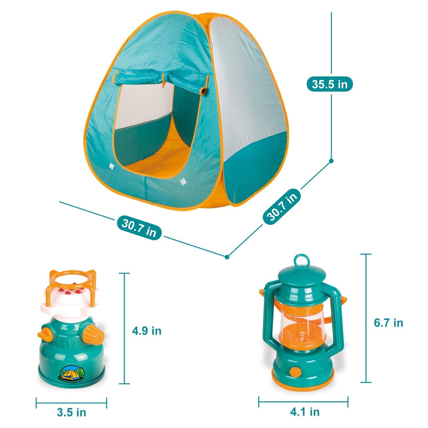 gas stove and lantern toy requiring 2 aa batteries