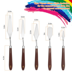 Oil painting palette knives for canvas by EGYPAMID