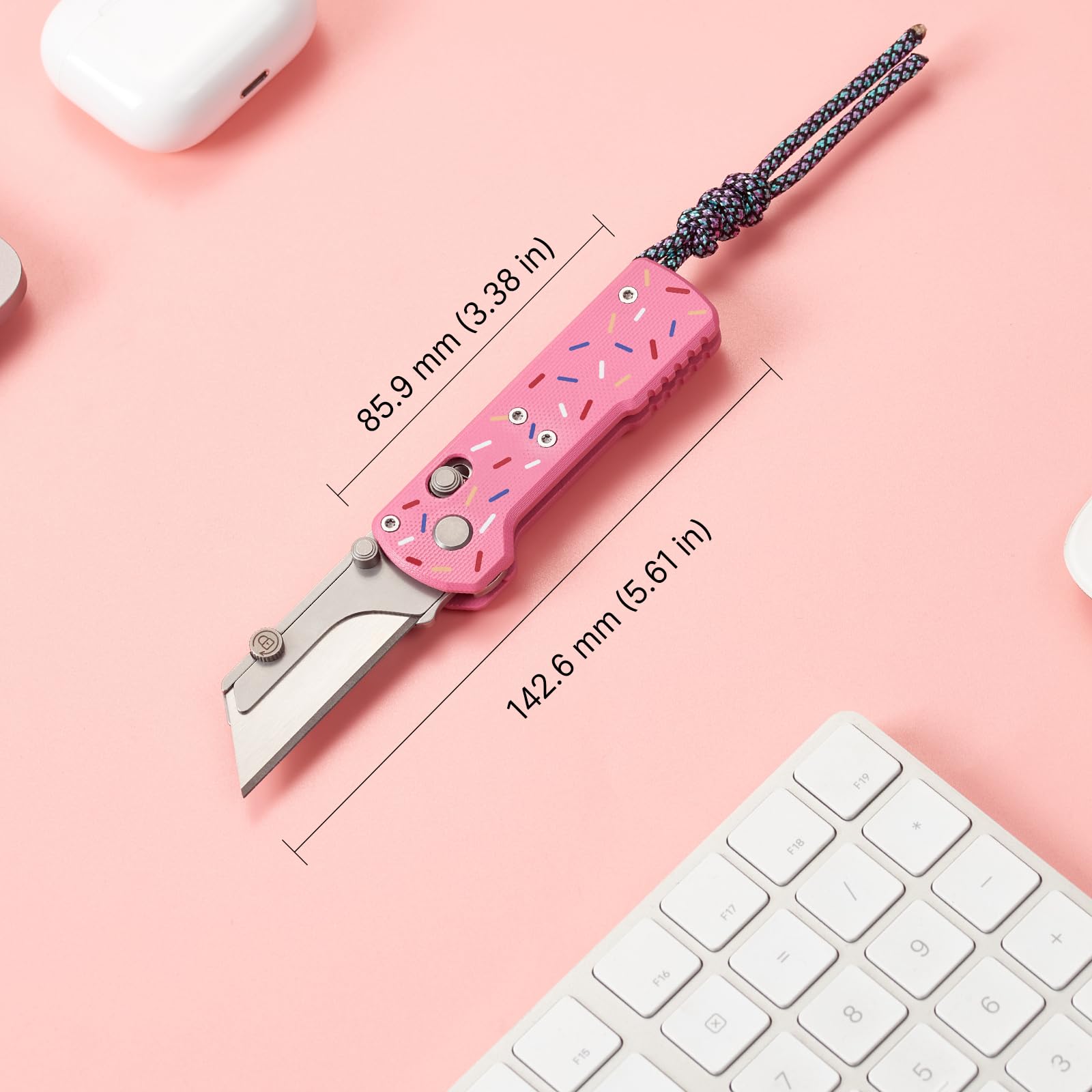 Longer exposed blade on Otacle U1 for better cutting edge