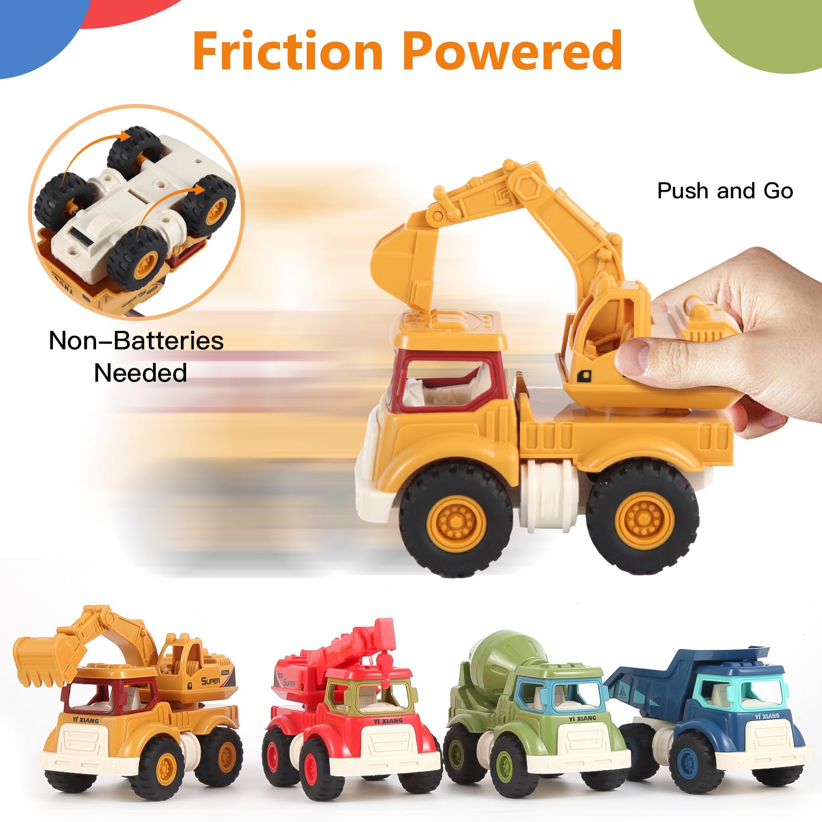 Cement mixer truck from Olbyefly construction vehicles