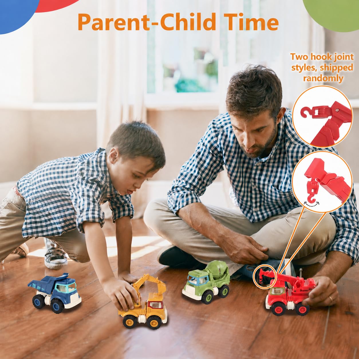 Gift packaging for Olbyefly construction toys set