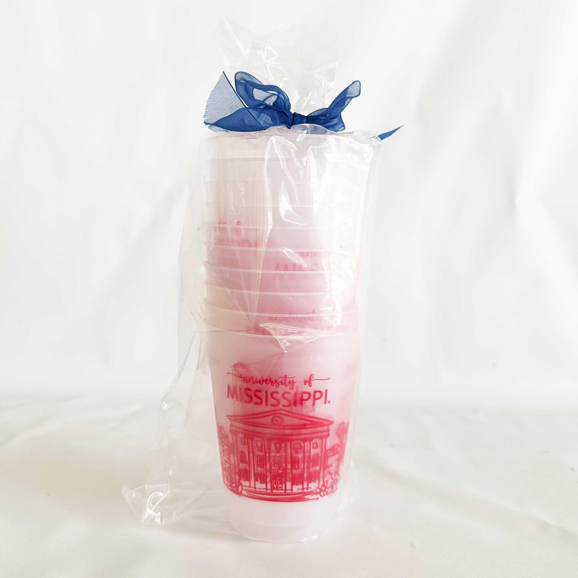 Ole Miss Rebels 10 pack plastic cup set