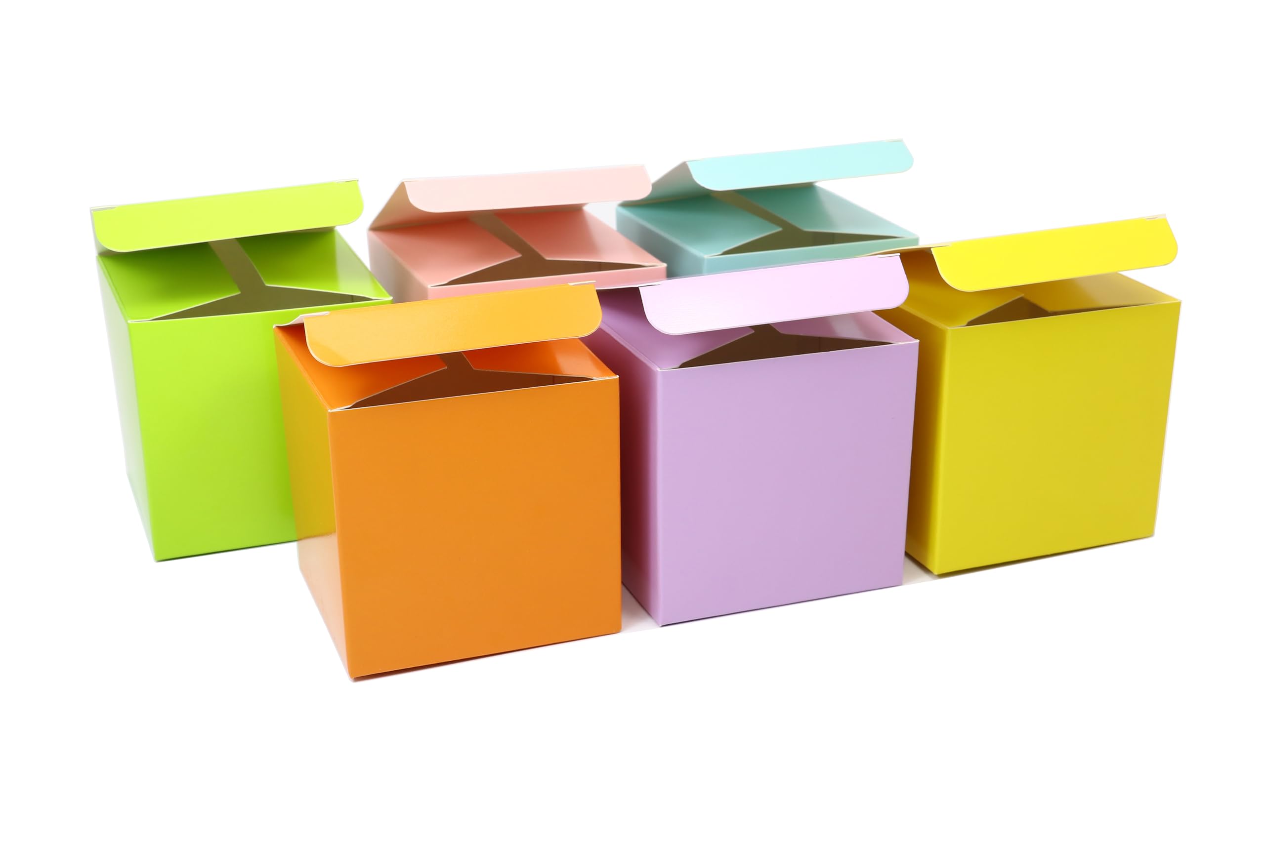 Oletx gift boxes 3x3x3 inches with lids