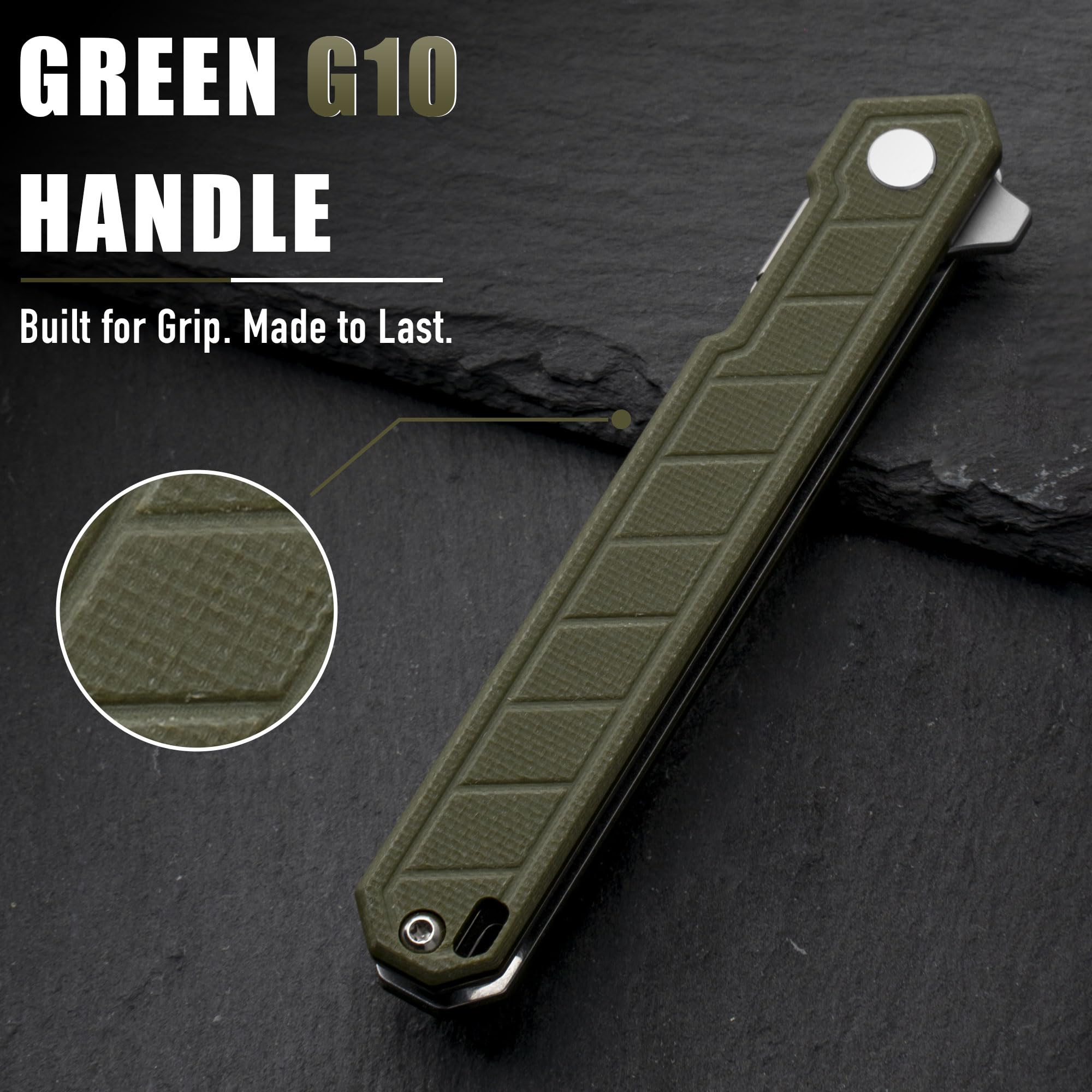 G046 G10 handle ergonomic non-slip texture